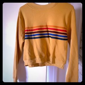 Tilt Crop Sweatshirt